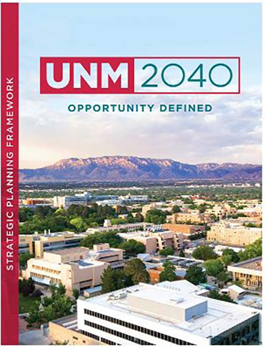 UNM 2040 Brochure cover